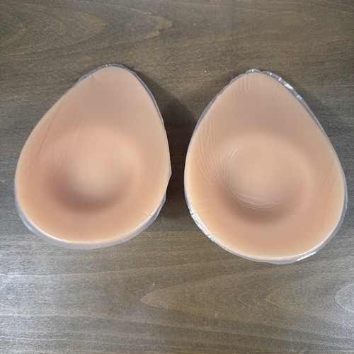 D Cup Silicone Breast Forms Teardrop CD TG Mastectomy Bra Enhancers Suntan IVITA - Bild 4 von 7
