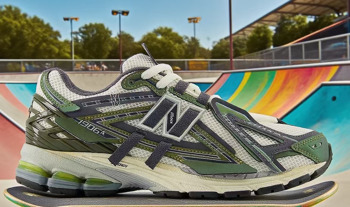 NEW BALANCE Men's 1906A 'Olive Juice' Sea Salt White U1906ANC Mens