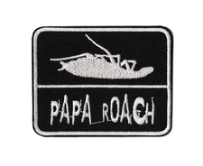 Papa Roach Patch | Alternative Rap Nu Metal Hard Alternative Rock Band Logo