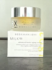 Beekman 1802 Milk Rx Advanced Skin Better Cream – 15mL / 0.5oz – NEW IN BOX