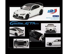 BBR MODELS 1:64 - WHITE - ALFA ROMEO GIULIA GTAm