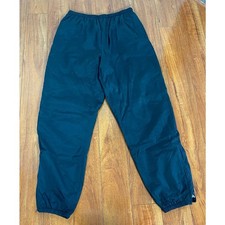 VTG 90s Women Nike nylon fleece lined windbreaker track sweatpants XL