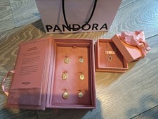 Pandora Talisman Medallion Collection Gift Set Box Me Chain, Rare,Exclusive New!
