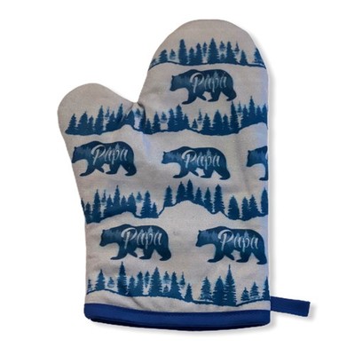 Papa Bear Funny Fathers Day Cooking Forest Graphic Novelty Kitchen Accessories