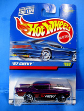 57 Chevy - Purple ...1998 Hot Wheels Combine Shipping 