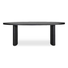 Moe's Home Collection WILLIAM Wood Dining Table Black Color