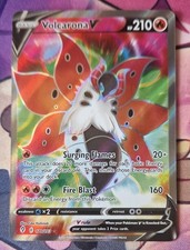 Pokémon TCG Volcarona v Evolving Skies Holo Ultra Rare Card 170/203 NM-Mint