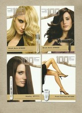 JUEGO DE CUATRO TARJETAS DE CALENDARIO ROWENTA BEAUTY CARE EN RUSO E INGLÉS 2010