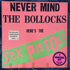 Sex Pistols PROMO COPY - Nevermind The Bollocks
