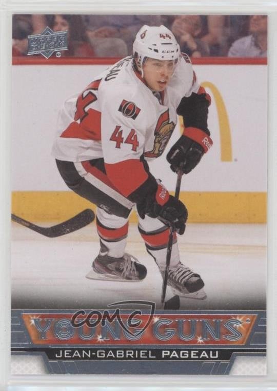 2013-14 Upper Deck Young Guns Jean-Gabriel Pageau #209 Rookie RC v6g