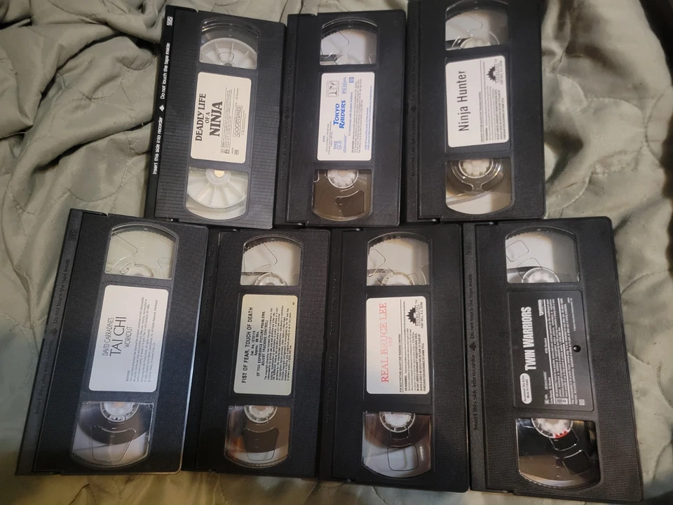 Kung Fu Martial Art VHS Lot Collection Builder Jet Li Ninja - Image 3 of 3