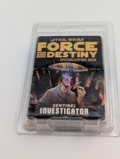 Star Wars RPG Force and Destiny Specialization Deck Investigator