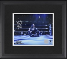 Aleister Black WWE Framed Signed 8