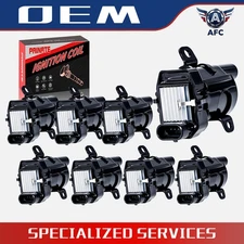 8OEM Ignition Coil Round Pack For Chevy Silverado 1500 GMC Yukon 4.8L 5.3L 6.0L