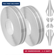 2PCS Pinstripe Tape Car Decorations,Universal Vinyl Pinstripe Tape for Body Embl