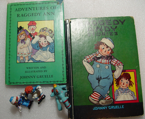 Raggedy Andy Stories, 1948/ADV R.ANN/3 1988 PVC TOYS-CAMEL/LOT 2 BOOKS IN EX.SHA - Picture 3 of 9