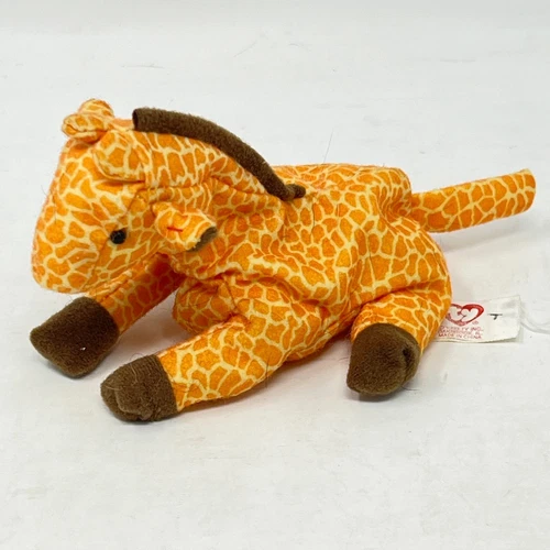 Vintage McDonalds TWIGS Giraffe ty Beanie Baby 1993 Collection Happy Meal Toy