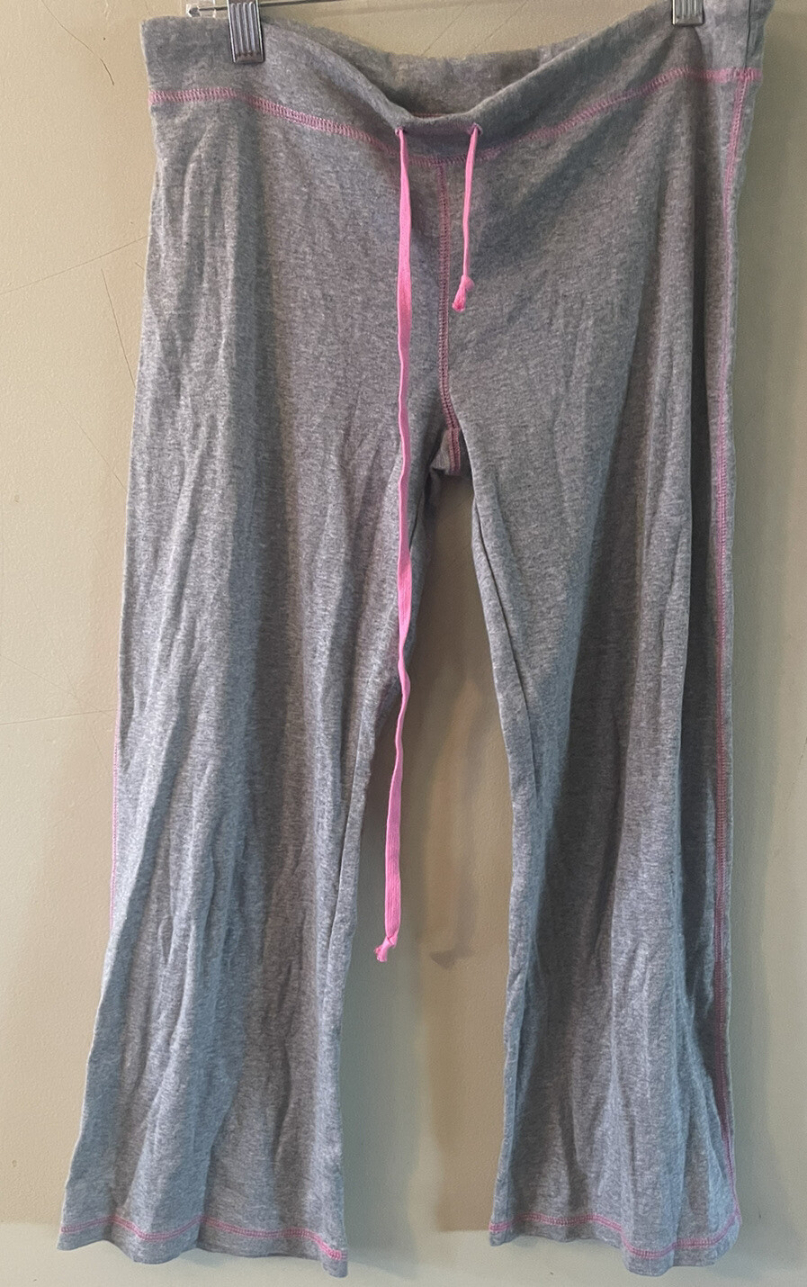 Pantalones Old School Victorias Secret Rosa Recortados Talla Pequeña