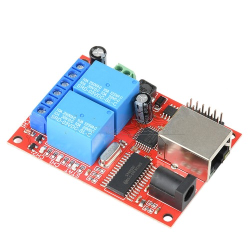 LAN Ethernet 2 Way Relay Board Delay Switch TCP/UDP Controller Module WEB Server - Picture 15 of 16