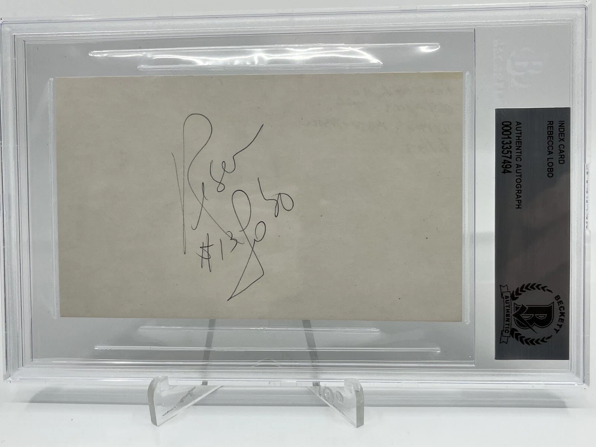 Rebecca Lobo In Wnba Autographed Items for sale | eBay
