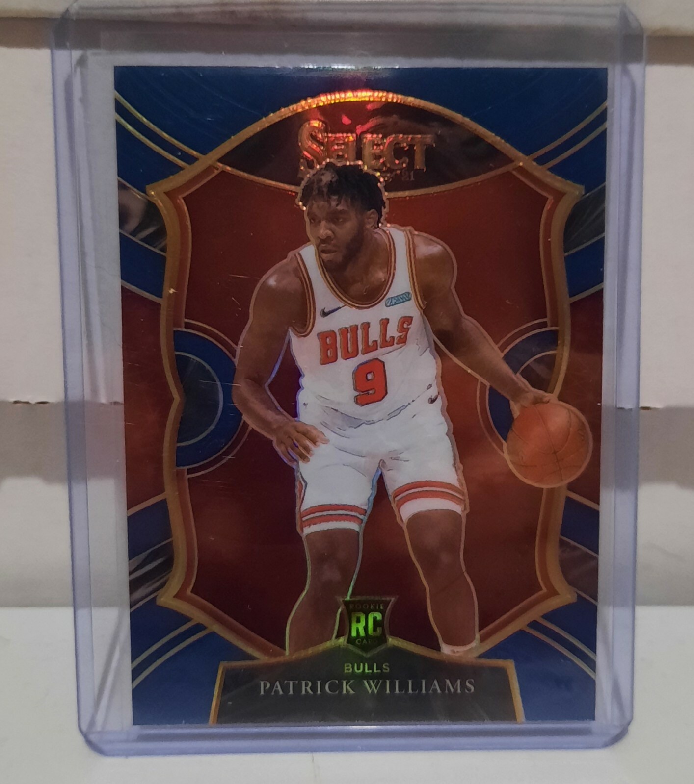 2020-21 Select Patrick Williams Concourse Blue Silver Prizm Rookie Card #64