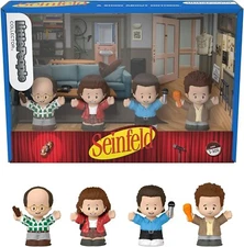 NEW Seinfeld Fisher Price Little People Collector Special Edition 4 Figure Set