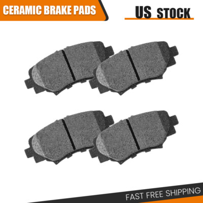 For 2014 2015 2016 Mazda 3 Japan Built Models Rear Ceramic Brake Pads