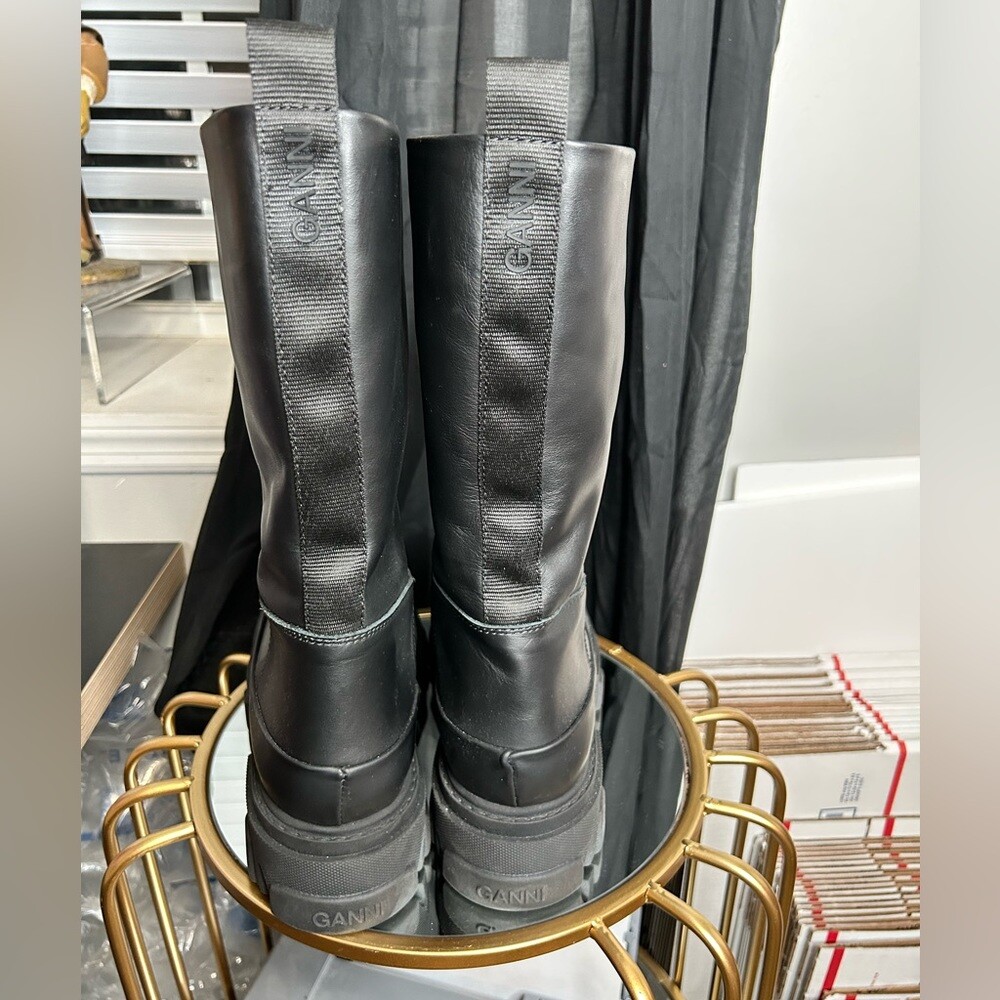 GANNI Tubular Chelsea Boots NEW image 5