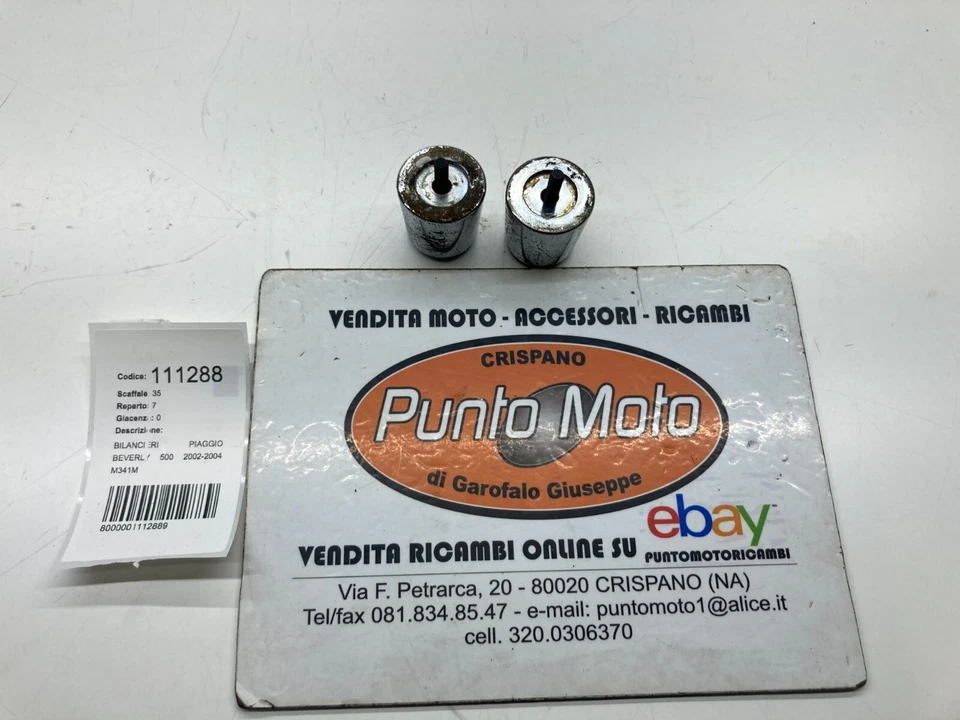 COPPIA BILANCIERI STABILIZZATORI ORIGINAL FOR PIAGGIO BEVERLY 500 2002-2006 - Immagine 4 di 4