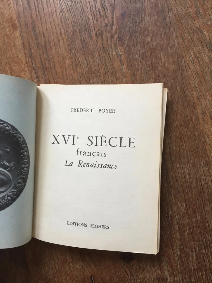 FREDERIC BOYER lettres arts panorama illustre xvi 16 siecle francais renaissance - Photo 3/3