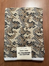 2.5 Yards Fabric - 50 Polyester 50 Cotton - 44 Wide