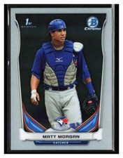 2014 1st Bowman Draft Chrome Prospects #DP107 Matt Morgan