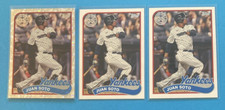 Juan Soto 3 card Lot- 2024 Topps 1989 35th Silver Foil Board #89B2-27 & 2 x base