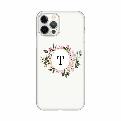 Personalisierte Handy Hülle Weich Individuell Cover Blumenmuster - FLO289