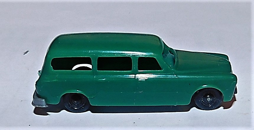 Miniature Ancienne CADUM PAX - Peugeot 403 Familiale Break 1950 - Échelle 1/87