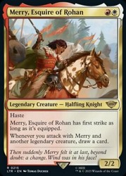 Merry, Esquire of Rohan 0215 Foil - The Lord of the Rings: Tales of Middle-earth