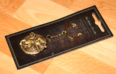 The Elder Scrolls Online Ebonheart Pact Rare Keychain Keyring Bethesda PS3 PS4.