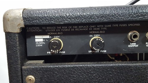 Fender Stage Lead II 1985 1x12" 100-Watt Speaker Combo Amplifier Amp - Picture 4 of 15