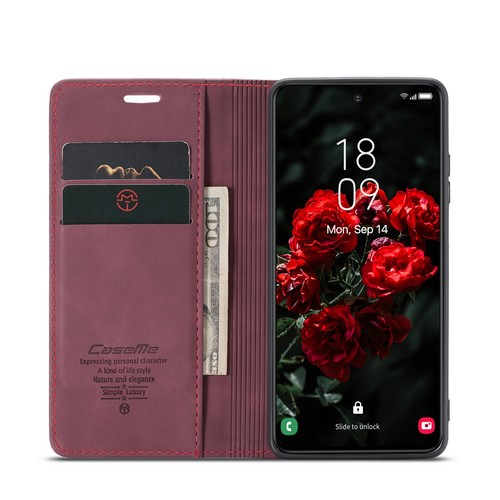 Flip Case For Samsung S24 S23 S22 S21 S20 FE Leather Magnetic Card Wallet Cover - Picture 22 of 32