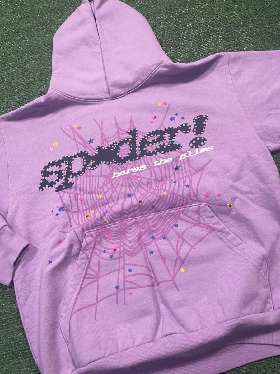 Sp5der Spider Worldwide X Thug Acai Purple 100% Authentic Sp5der Spider Worldwide X Thug Acai Purple 100% Authentic