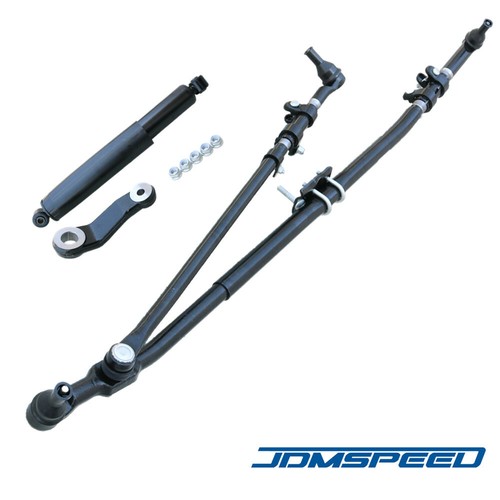 New Upgrade Steering Linkage Drag Link Tie Rod Kit For Dodge Ram 1500