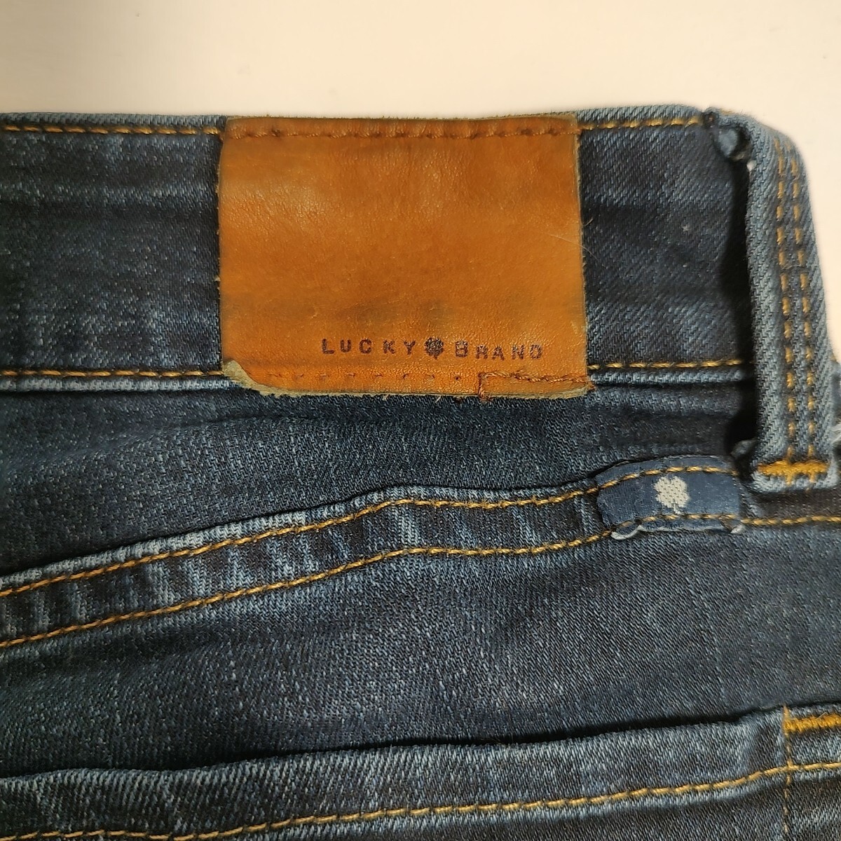 Lucky Brand Lolita Skinny Jeans Women Size 2 26 Dark Blue Denim Preppy Hipster