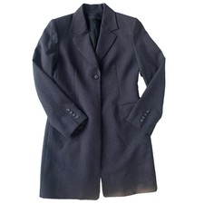 Yumi Mazao Paris Long Sleeve Grey Blazer Jacket Size Fr40, Uk12