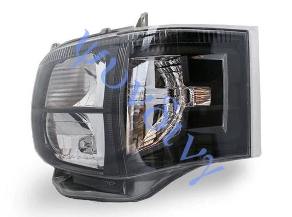 >2010-13 FOR TOYOTA HIACE 200 COMMUTER VAN POWER BLACK RIGHT HEAD LIGHT w/o Bulb - Image 3 of 4