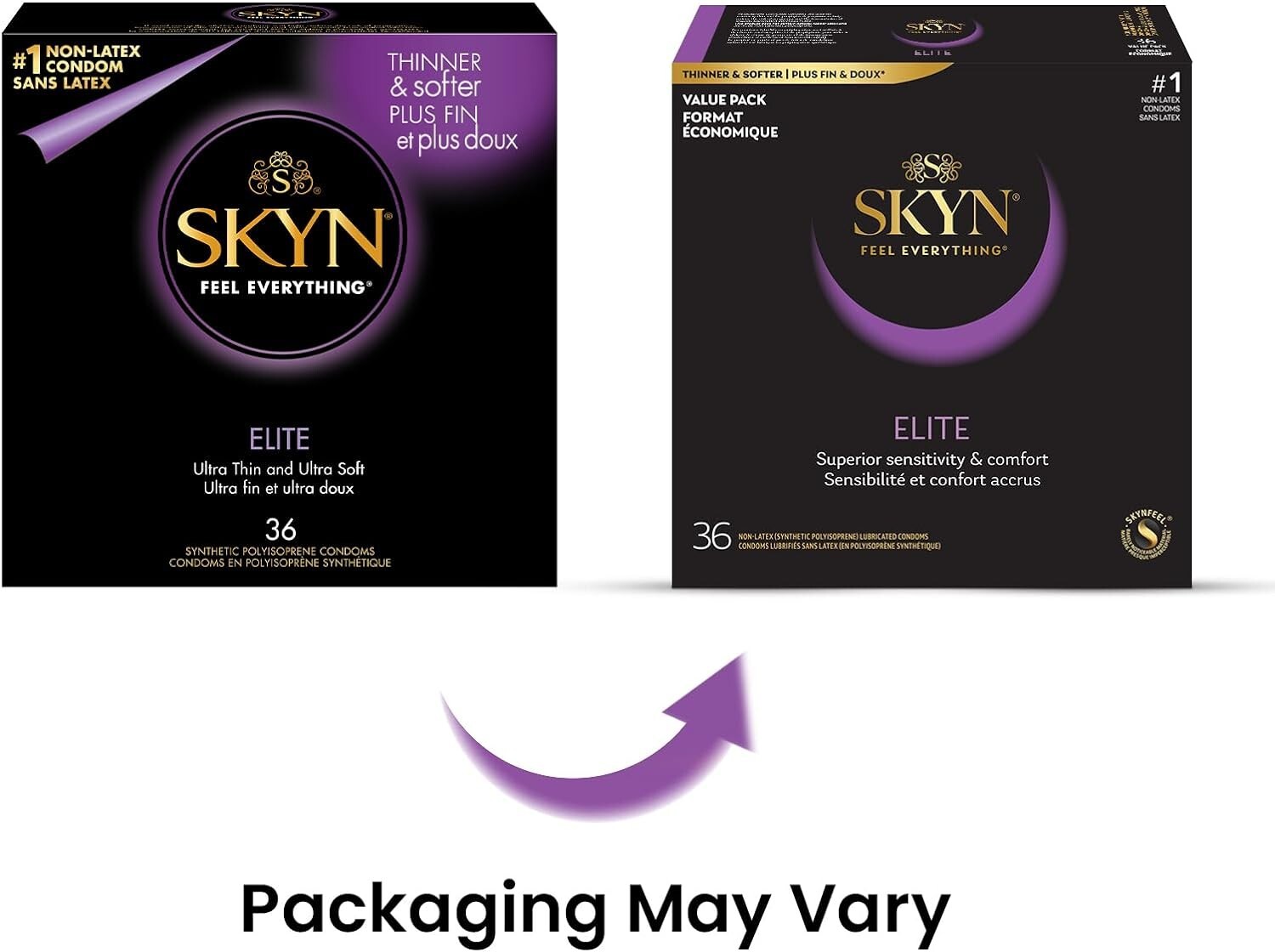 SKYN Elite Non-Latex Lubricated Condoms, 36 Count | eBay