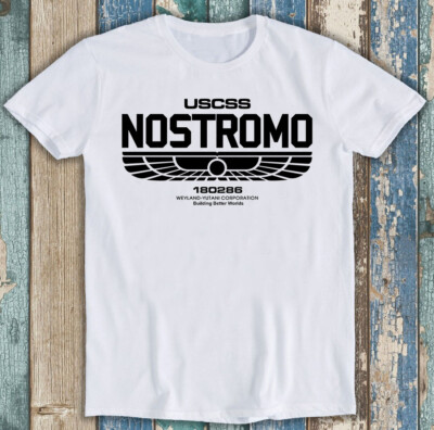 T-Shirt Nostromo 180286 Alien Film USCSS Weyland-Yutani Sci-Fi Geschenk M1419