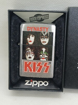 zippo lighter kiss band DYNASTY FROM ROCK EXPRESS 2013 | eBay
