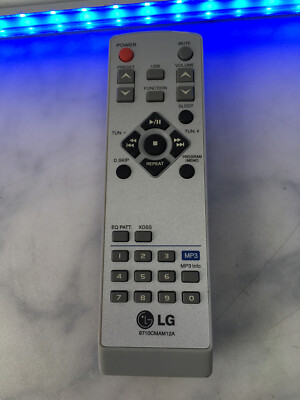 LG Audio Fernbedienung Modell 6710CMAM12A Audiosystem #34