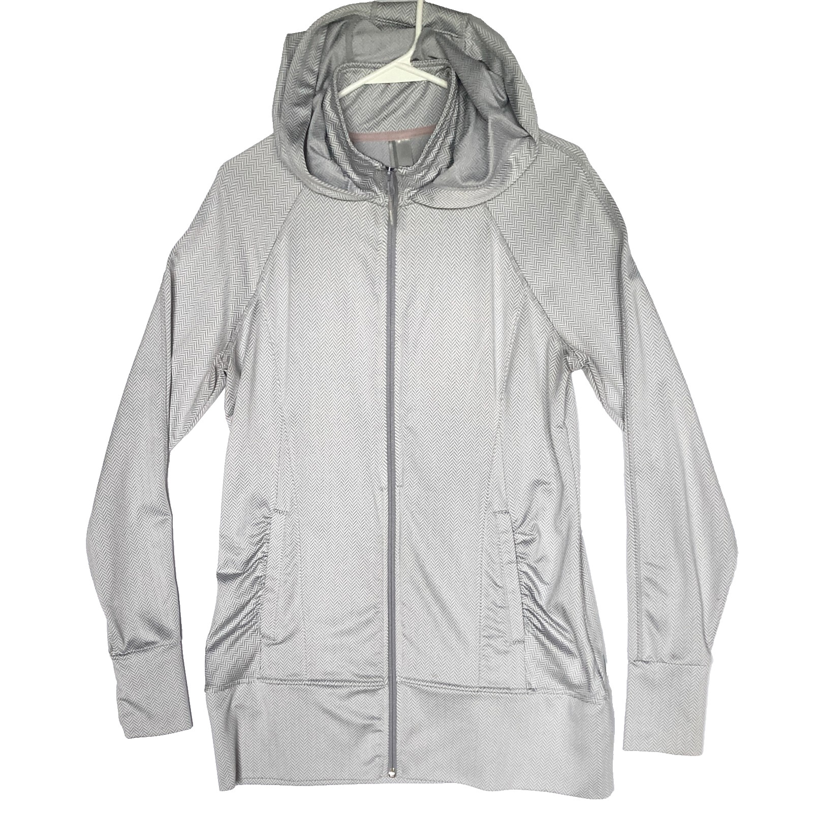 Mondetta Performance Chevron Full Zip Sporty Long… - image 3