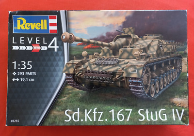 1/35 Revell 03255, Sd.Kfz.167 StuG IV Sturmgeschütz (ohne Decals)